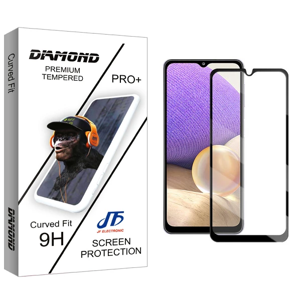 محافظ صفحه نمایش جی اف مدل Diamond glass مناسب برای گوشی موبایل سامسونگ Galaxy A32 5G
