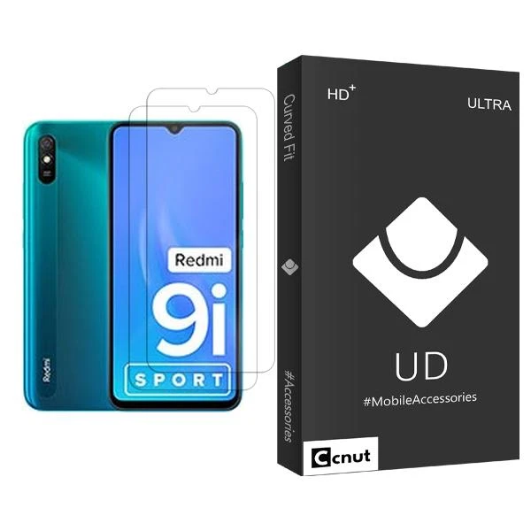 محافظ صفحه نمایش کوکونات مدل UDB Ultra MIX002 مناسب برای گوشی موبایل شیائومی Redmi 9i Sport بسته دو عددی