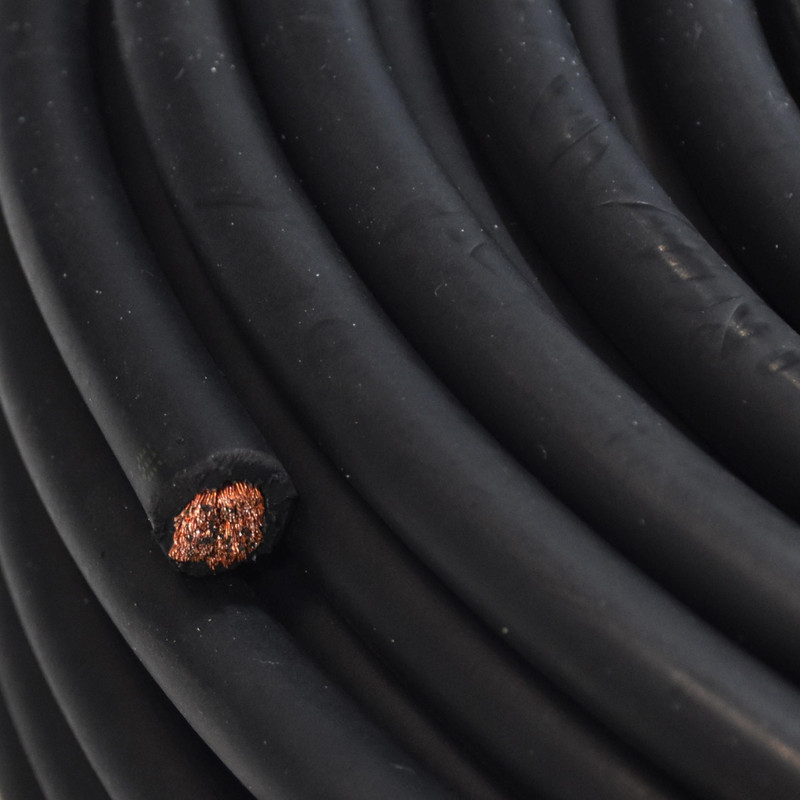 کابل جوشکاری جوشکاب یزد مدل روکش نسوز 14 طول 10 متر