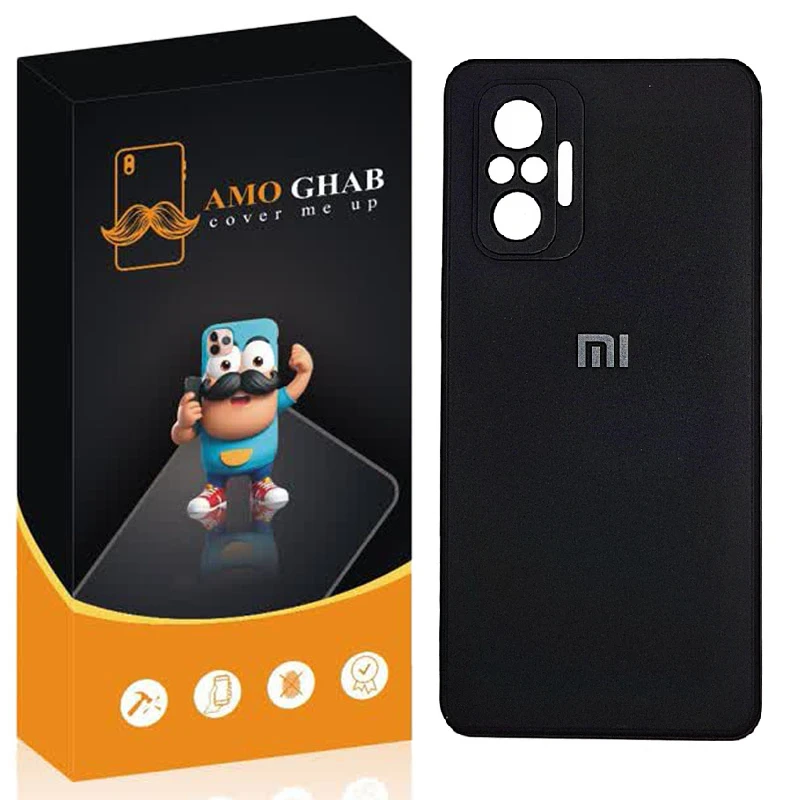 کاور عمو قاب مدل سیلیکونی مناسب برای گوشی موبایل شیائومی Redmi Note 10 Pro / Note 10 Pro Max