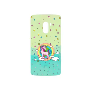 MAHOOT Rainbow unicorn adventure Cover Sticker for Lenovo A7010
