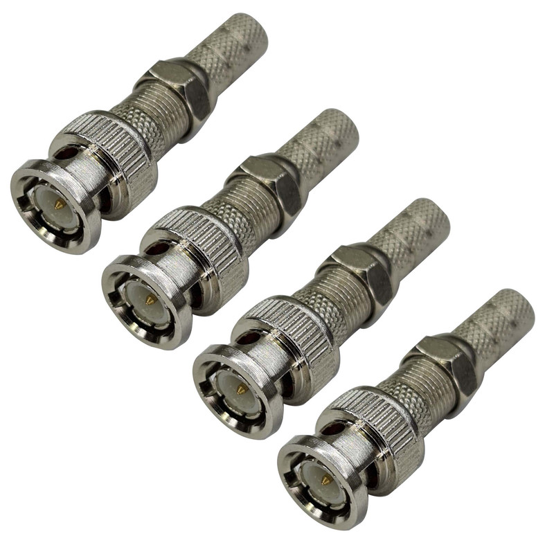 فیش BNC مدل Resiver-1 بسته 4 عددی