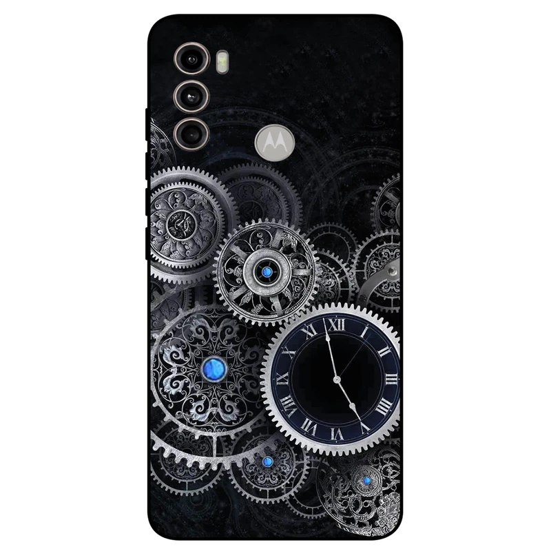 کاور مگافون طرح ساعت مدل 8161 مناسب برای گوشی موبایل موتورولا Moto G60