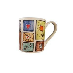 ماگ سرامیکی طرح دنیای رنگی