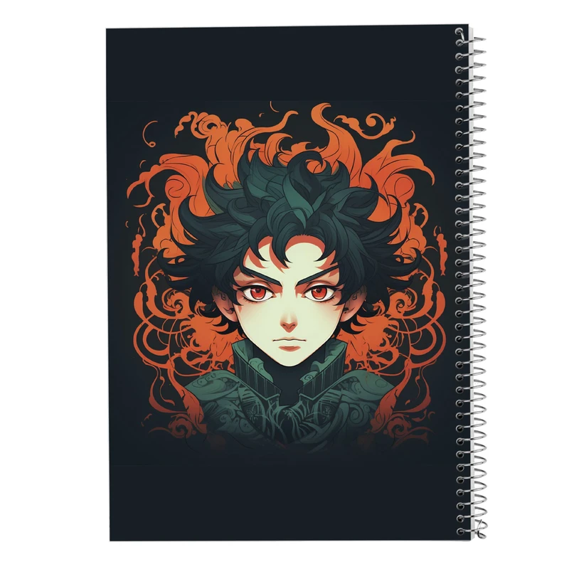 دفتر نت موسیقی 50 برگ مدوپد مدل Demon Slayer کد DF10987