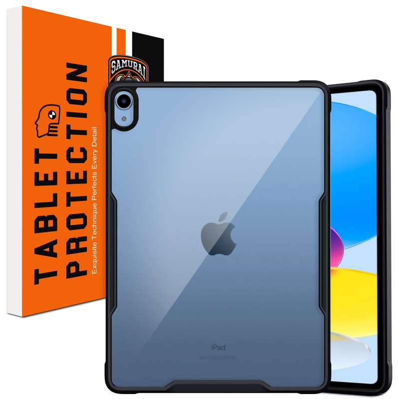 کاور سامورایی مدل Black-Bumper مناسب برای تبلت اپل iPad 10th Generation 10.9 2022 / iPad 11th Generation 2025 کاور سامورایی مدل Black-Bumper مناسب برای تبلت اپل iPad 10th Generation 10.9 2022 / iPad 11th Generation 2025