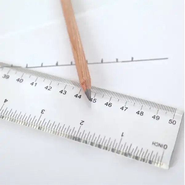 خط کش 50 سانتی متری کد R702