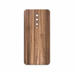 MAHOOT Light Walnut Wood Cover Sticker for OnePlus 7 Pro