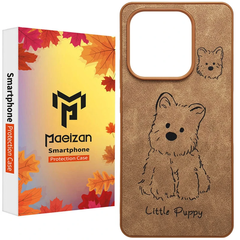 کاور پاییزان مدل Little Puppy طرح لاکجری مناسب برای گوشی موبایل شیائومی Poco X7 Pro