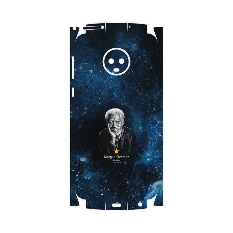 برچسب پوششی ماهوت مدل Morgan Freeman-FullSkin مناسب برای گوشی موبایل موتورولا Moto G6