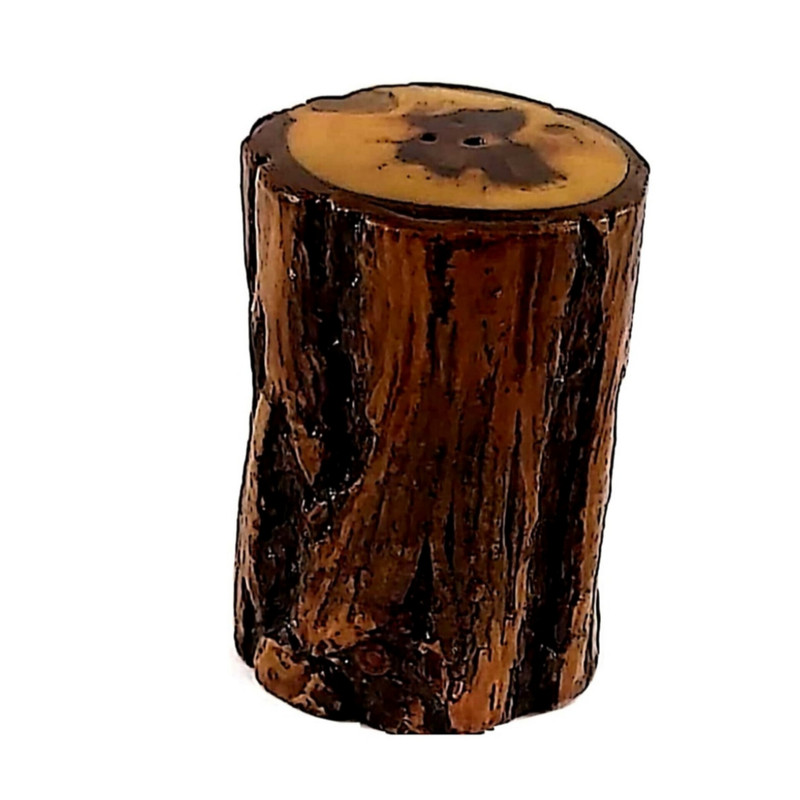 نمکدان چوبی مدل روستیک 122