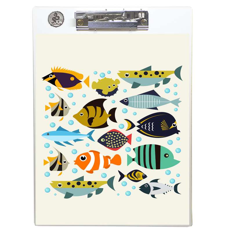 تخته شاسی طه چوب مدل Fish 02سایز A4
