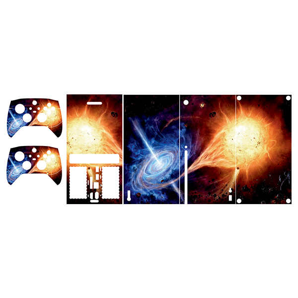 برچسب کنسول ایکس باکس سری ایکس طرح space4 مجموعه 5 عددی