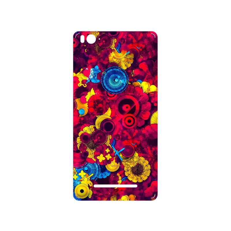 برچسب پوششی ماهوت مدل Vector Flower Garden Digital Art مناسب برای گوشی موبایل شیائومی Mi 4i