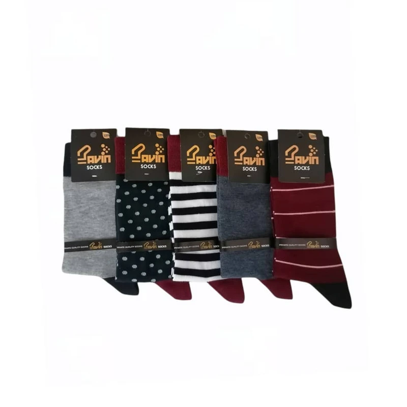 عکس شماره 3 : جوراب زنانه مدل پاوین پنج بسته 5 عددی