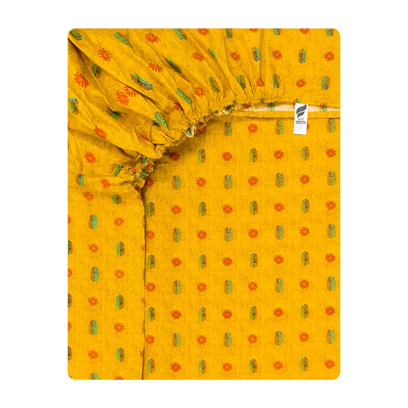 ملحفه فیلور آدنو مدل جاجیم کد FI103 دونفره سایز 180x200 سانتی‌متر