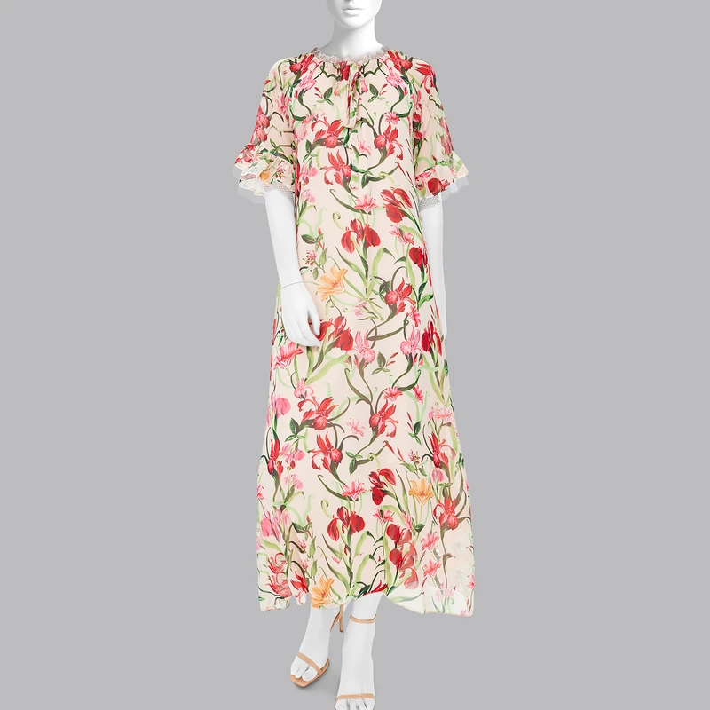 پیراهن یقه ایستاده زنانه ترندیول مدل 777920743