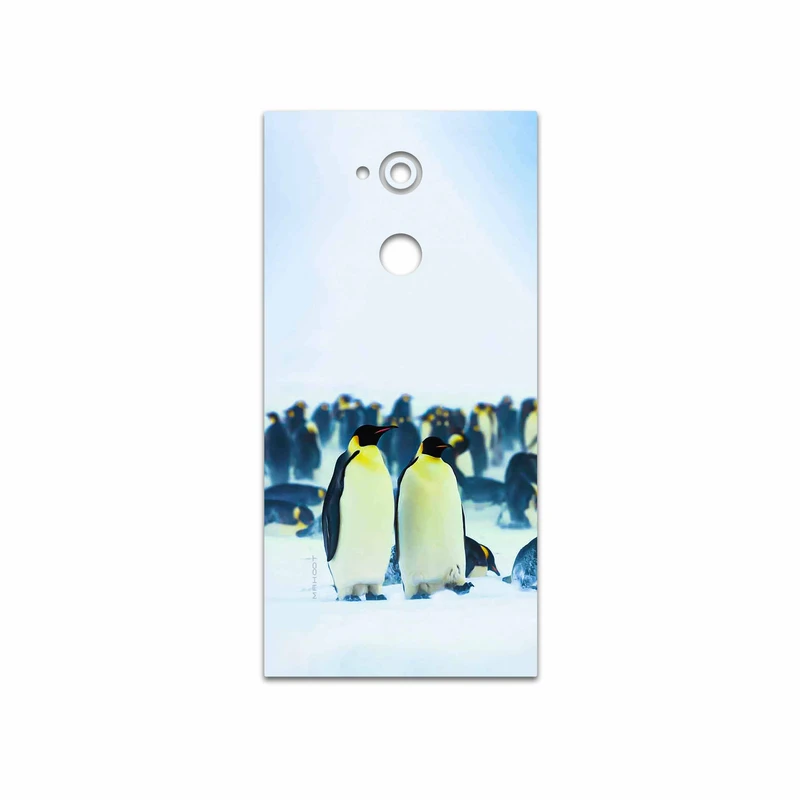 برچسب پوششی ماهوت مدل Penguin مناسب برای گوشی موبایل سونی Xperia XA2 Ultra