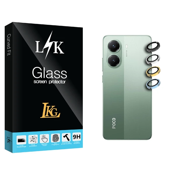 محافظ لنز ال کا جی مدل ring_X7g LKK مناسب برای گوشی موبایل شیائومی Poco X7 Pro / Redmi Turbo 4