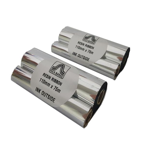 ریبون پرینتر لیبل زن نیک براز مدل RESIN 110mm x 75m بسته 2 عددی ریبون پرینتر لیبل زن نیک براز مدل RESIN 110mm x 75m بسته 2 عددی