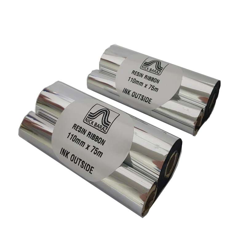 ریبون پرینتر لیبل زن نیک براز مدل RESIN 110mm x 75m بسته 2 عددی ریبون پرینتر لیبل زن نیک براز مدل RESIN 110mm x 75m بسته 2 عددی