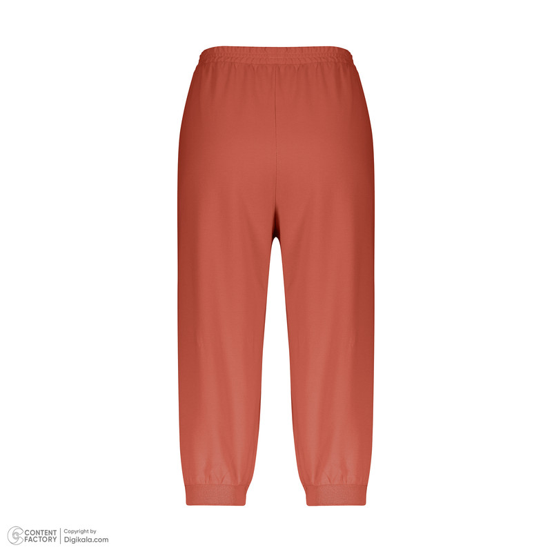 ست کراپ تی شرت آستین کوتاه و شلوارک زنانه ناربن مدل 15211066 رنگ نارنجی