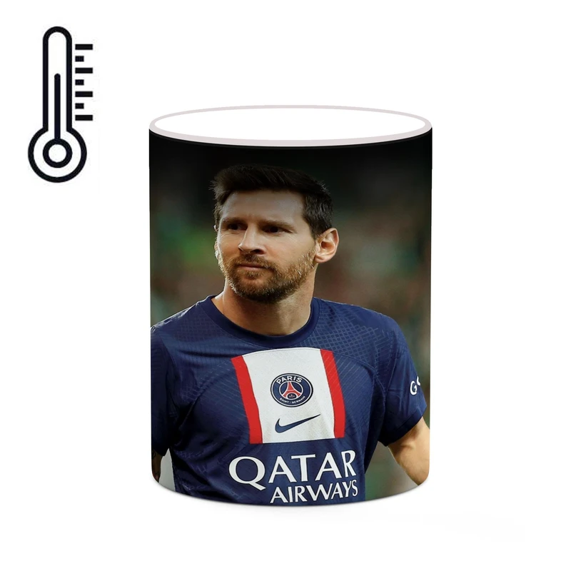 ماگ حرارتی کاکتی طرح Leo Messi لئو مسی مدل mgh42430