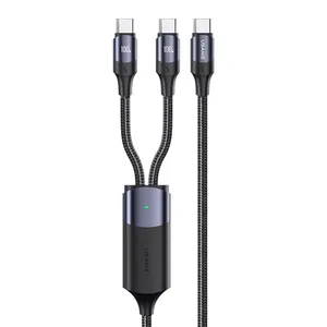 کابل تبدیل  USB-C به USB-C  / USB-C یوسمز مدل US-SJ551 طول 1.2 متر