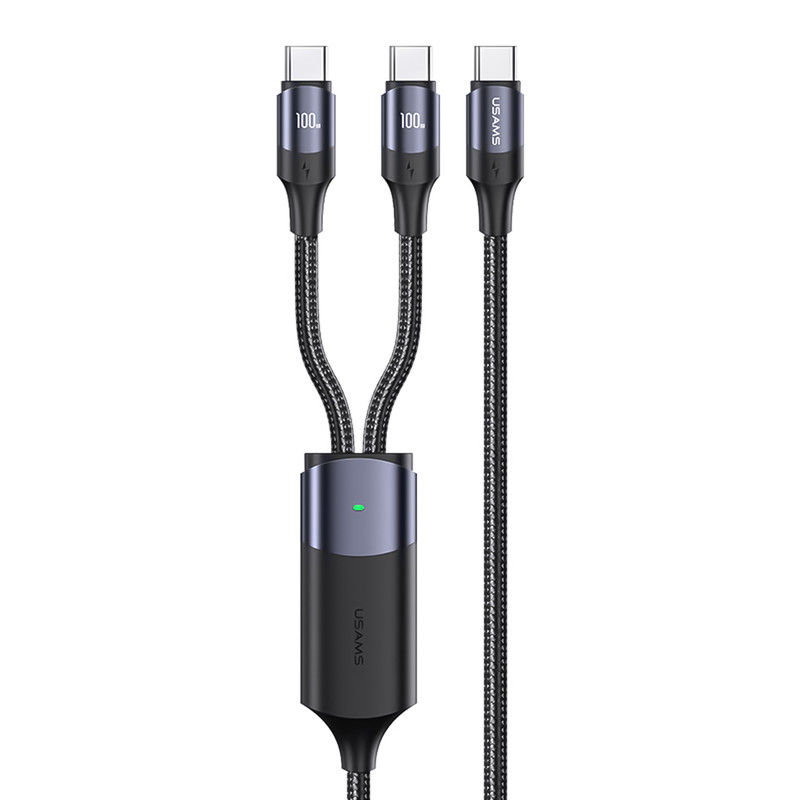 کابل تبدیل USB-C به USB-C / USB-C یوسمز مدل US-SJ551 طول 1.2 متر