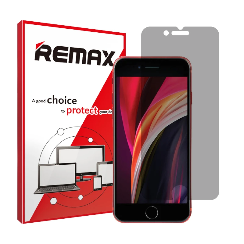 محافظ صفحه نمایش حریم شخصی ریمکس مدل HyPRV مناسب برای گوشی موبایل اپل iPhone SE (2020)