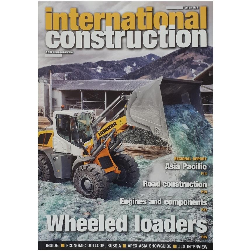 مجله اينترنشنال كانستركشن اكتبر 2019