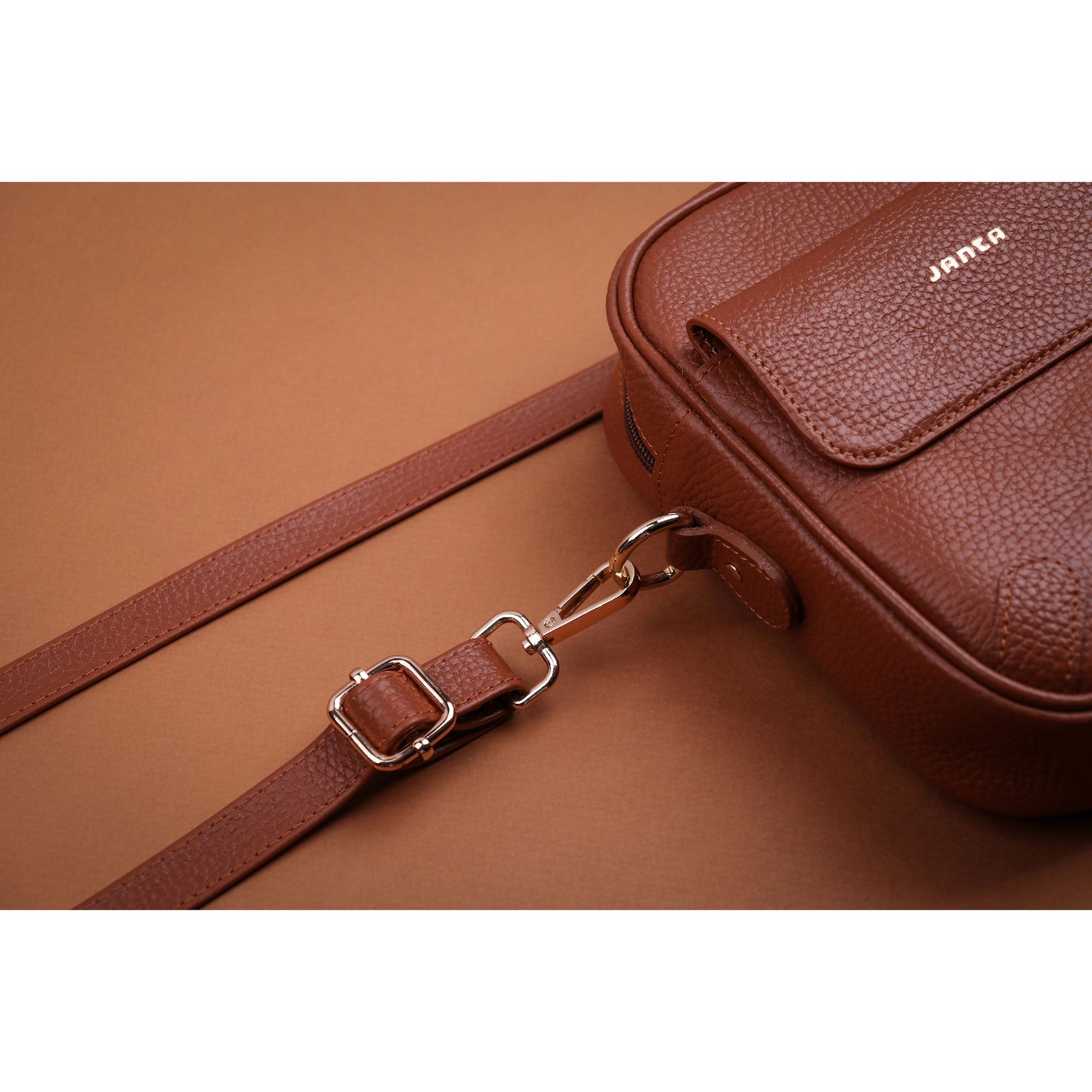 کیف رودوشی چرم جانتا مدل D078 -  - 54