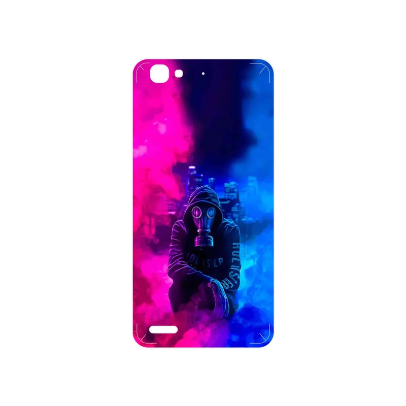 برچسب پوششی ماهوت مدل Smoke Rainbow Digital Art 2 مناسب برای گوشی موبایل هوآوی GR3