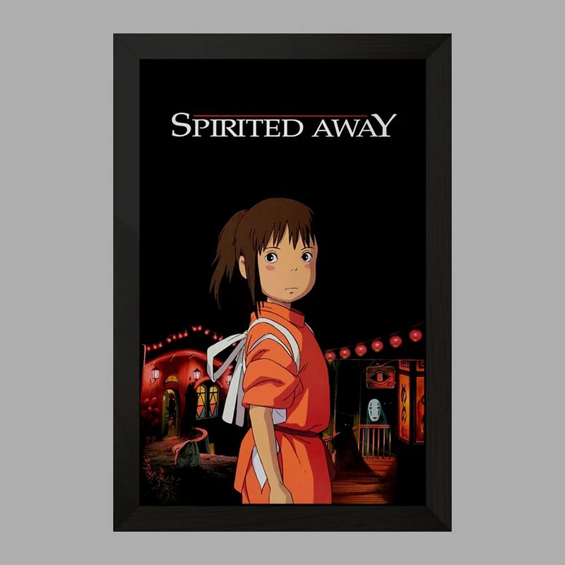 تابلو خندالو مدل انیمه شهر اشباح Spirited Away  کد 4876
