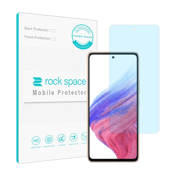 محافظ صفحه نمایش ضد اشعه آبی راک اسپیس مدل HyBLU مناسب برای گوشی موبایل سامسونگ Galaxy A53
