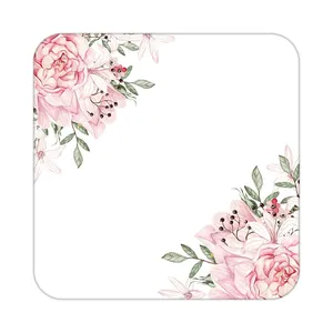 زیر لیوانی کاکتی طرح گل مدل mp19526