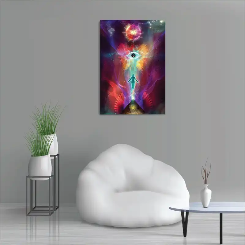 پوستر طرح مدیتیشن آگاهی چاکرا مدل M0216