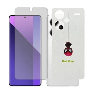 Glass Together model matte Screen Protector Suitable for Xiaomi Redmi Note 13 Pro Plus Mobile Phone with Back cover sticker