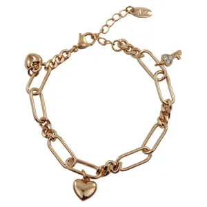 دستبند زنانه ژوپینگ مدل قلب کد W57