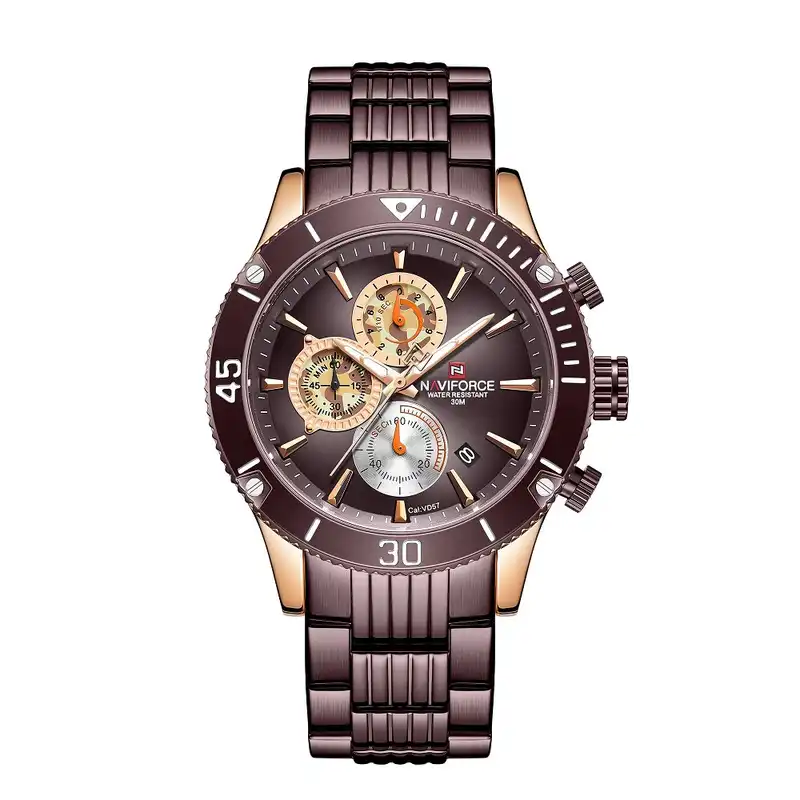 ساعت مچی عقربه‌ای مردانه نیوی فورس مدل NF9173M