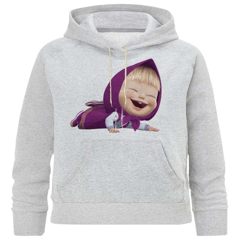 هودی دخترانه مدل M 116 ماشا