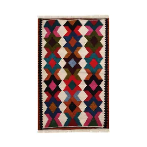 گلیم دستبافت نیم متری مدل اردبیل کد 2