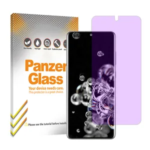 Panzer Glass Resistant model anti-violet screen protector suitable for Samsung Galaxy S20 Ultra mobile phone