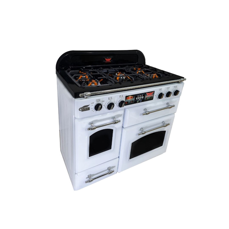 اجاق گاز آپادانا مدل طرح فر كابين دار