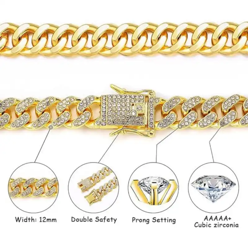 دستبند مدل فول نگین استون کد 01