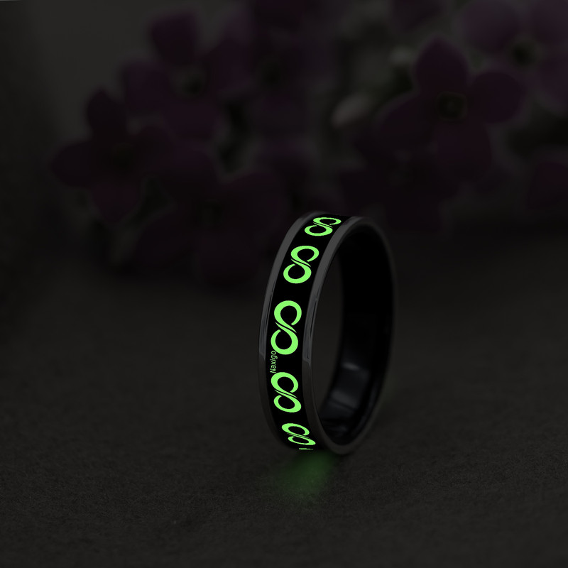 انگشتر ناکسیگو مدل شب تاب طرح بی نهایت کد RB15503 انگشتر ناکسیگو مدل شب تاب طرح بی نهایت کد RB15503