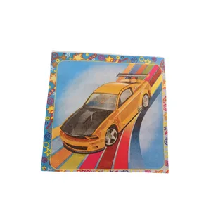 دستمال سفره مدل ماشین کد 02571 بسته 20 عددی