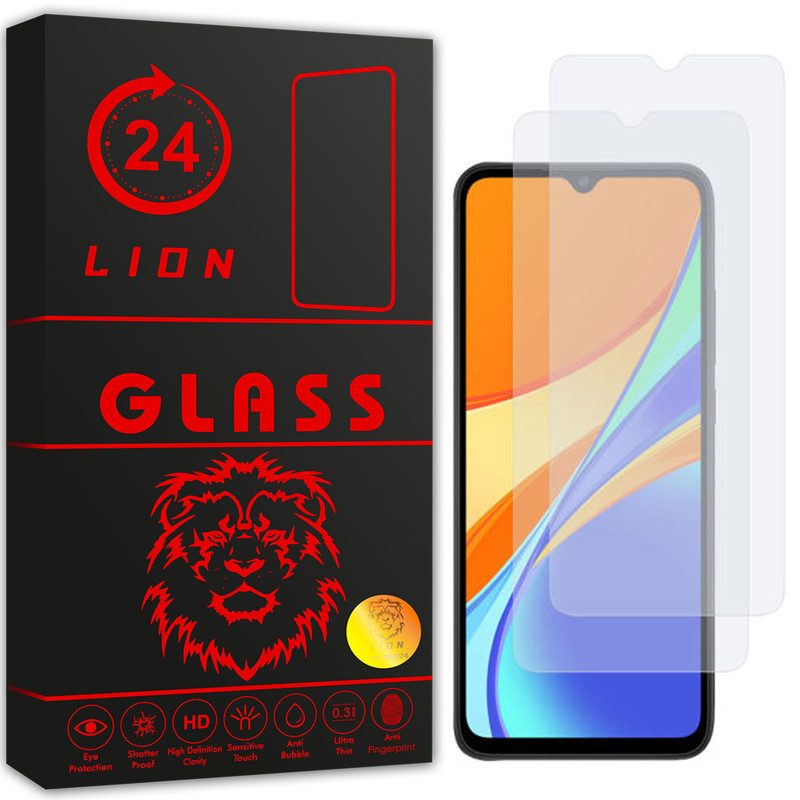  محافظ صفحه نمایش لاین مدل RB007 مناسب برای گوشی موبایل شیائومی Redmi 9C بسته دو عددی