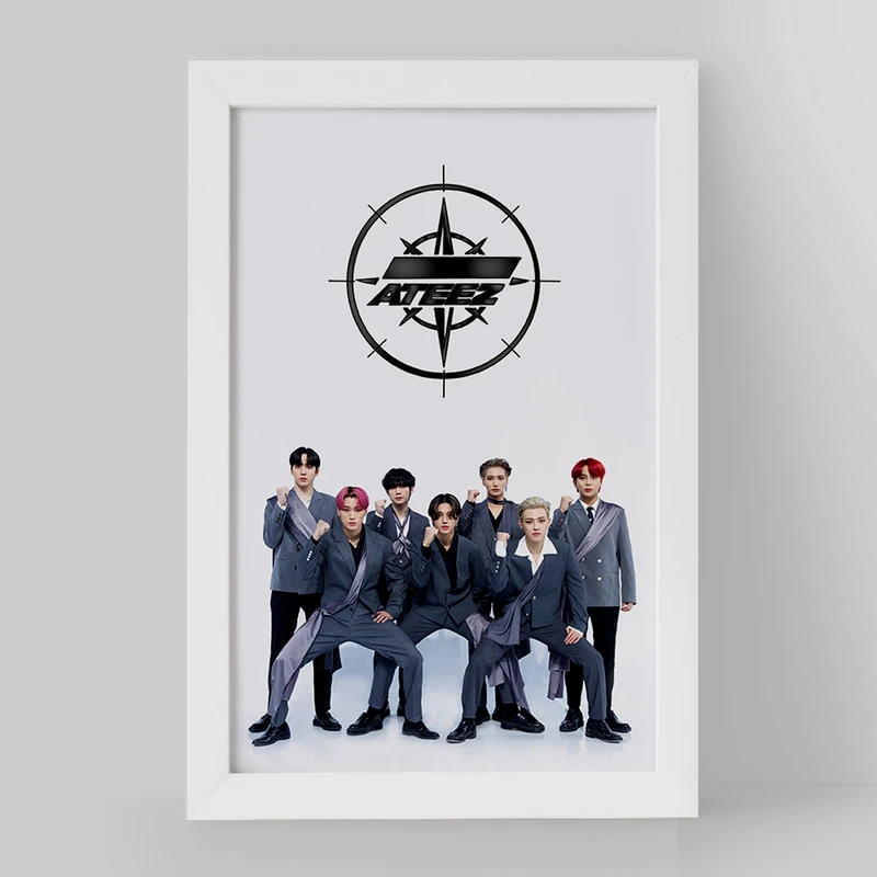 تابلو خندالو مدل گروه ایتیز ATEEZ کد 21297