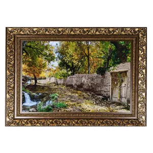 تابلو فرش دستباف طرح کوچه باغ مدل RT